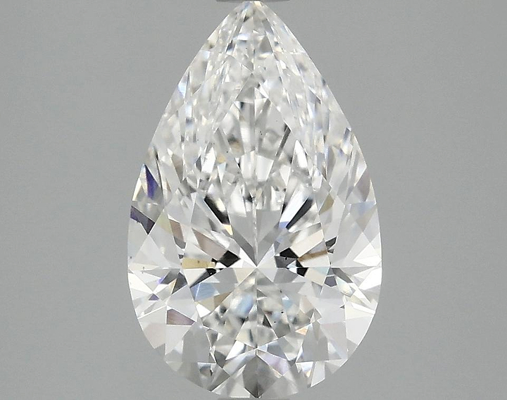 2.17 Carat Pear Shaped Ideal Cut VS1 IGI Certified Lab Grown Diamond