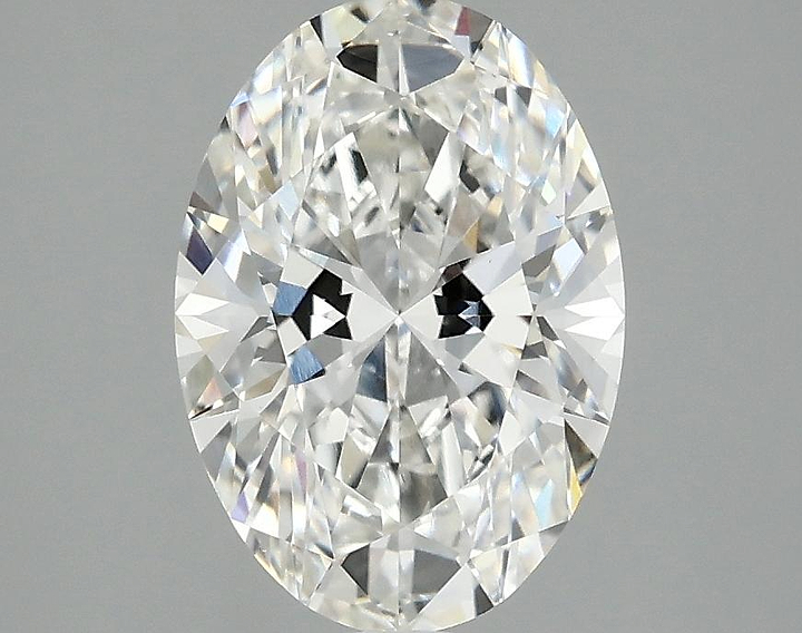 2.09 Carat Oval Shaped Ideal Cut VVS2 IGI Certified Lab Grown Diamond