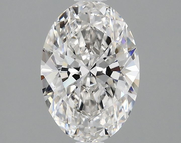 1.34 Carat Oval Shaped Ideal Cut VVS2 IGI Certified Lab Grown Diamond