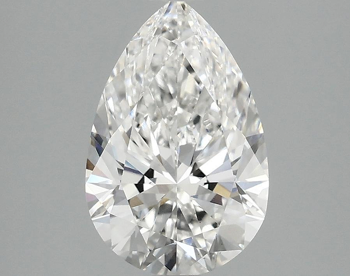 2.02 Carat Pear Shaped Excellent Cut VS1 IGI Certified Lab Grown Diamond