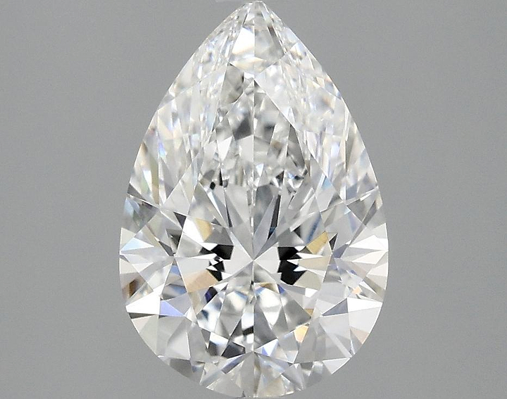 2.01 Carat Pear Shaped Excellent Cut VVS2 IGI Certified Lab Grown Diamond