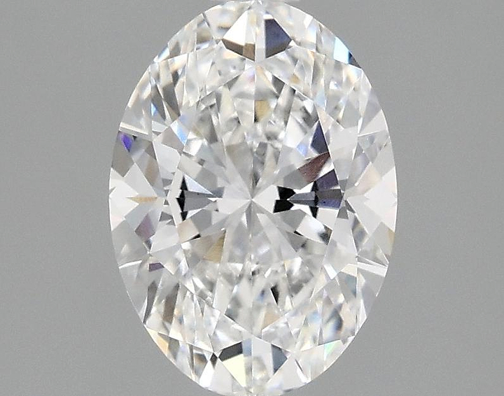 1.5 Carat Oval Shaped Ideal Cut VVS2 IGI Certified Lab Grown Diamond