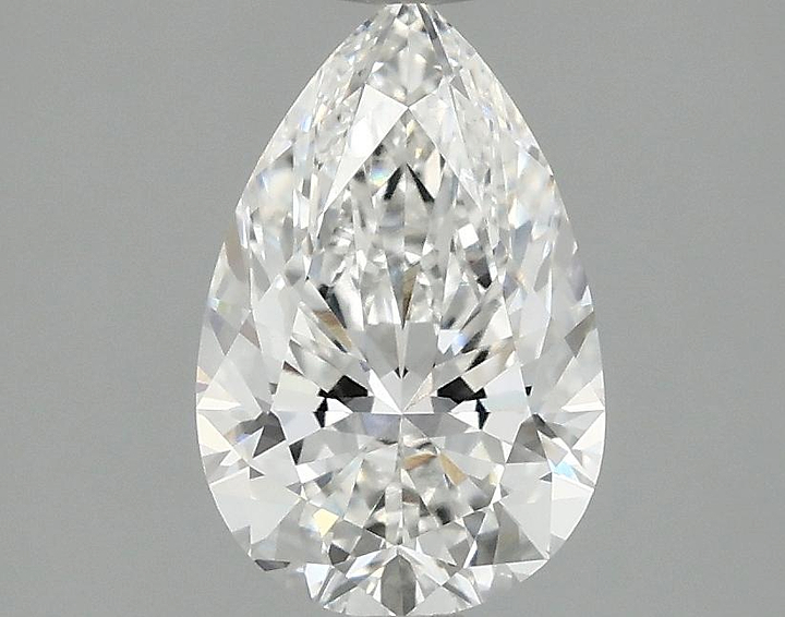 1.51 Carat Pear Shaped Ideal Cut VVS2 IGI Certified Lab Grown Diamond