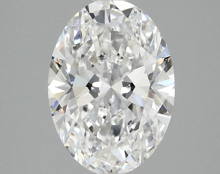 2.08 Carat Oval Shaped Ideal Cut VVS2 IGI Certified Lab Grown Diamond