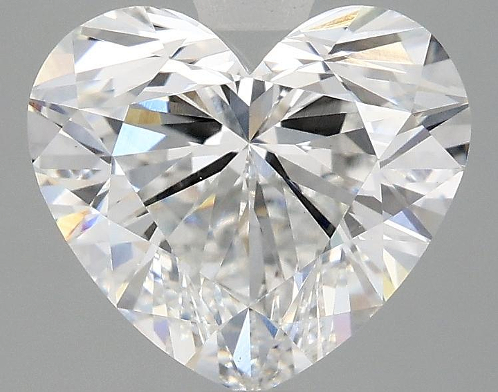 2.98 Carat Heart Shaped Ideal Cut VS1 IGI Certified Lab Grown Diamond