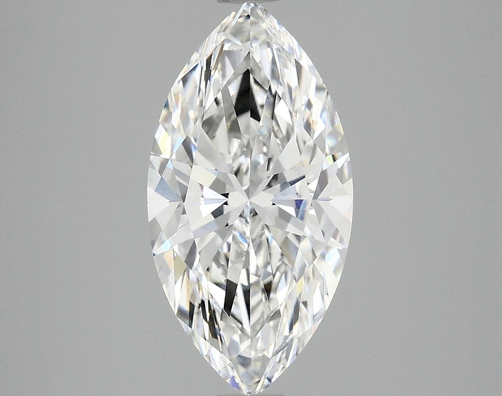 2.99 Carat Marquise Shaped Ideal Cut VVS2 IGI Certified Lab Grown Diamond