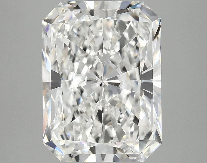 4.06 Carat Radiant Shaped Excellent Cut VVS2 IGI Certified Lab Grown Diamond