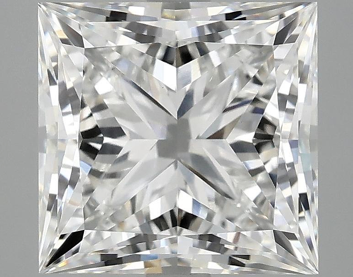 3.91 Carat Princess Shaped Ideal Cut VS1 IGI Certified Lab Grown Diamond
