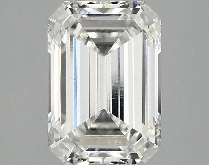 2.59 Carat Emerald Shaped Ideal Cut VS1 IGI Certified Lab Grown Diamond
