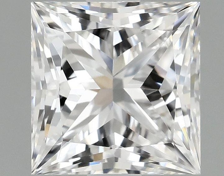 1.55 Carat Princess Shaped Ideal Cut VS1 IGI Certified Lab Grown Diamond