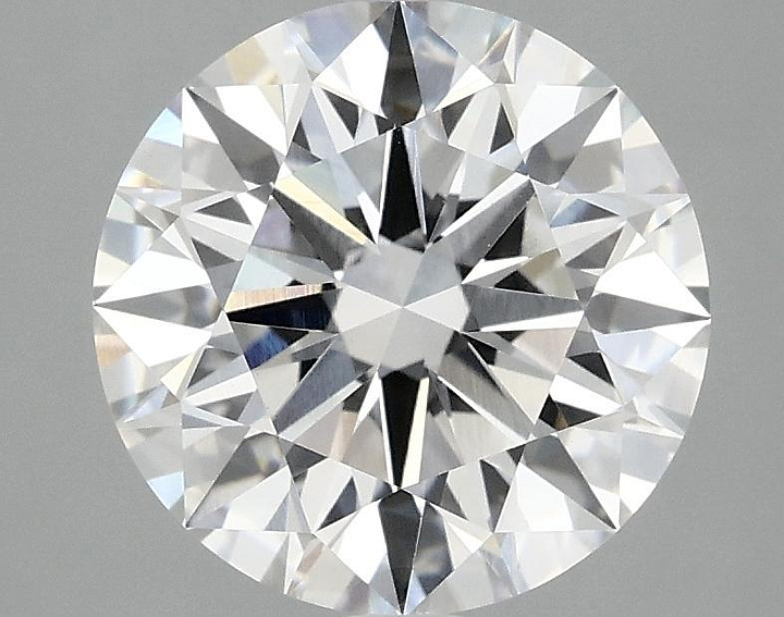 2.93 Carat Round Shaped Ideal Cut VVS2 IGI Certified Lab Grown Diamond