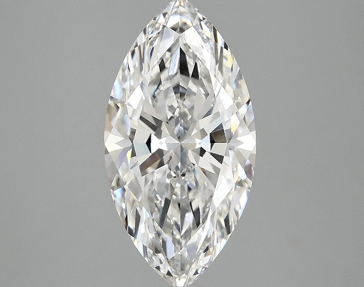 2.55 Carat Marquise Shaped Ideal Cut VS1 IGI Certified Lab Grown Diamond