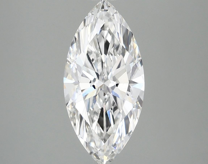 2.06 Carat Marquise Shaped Excellent Cut VS1 IGI Certified Lab Grown Diamond