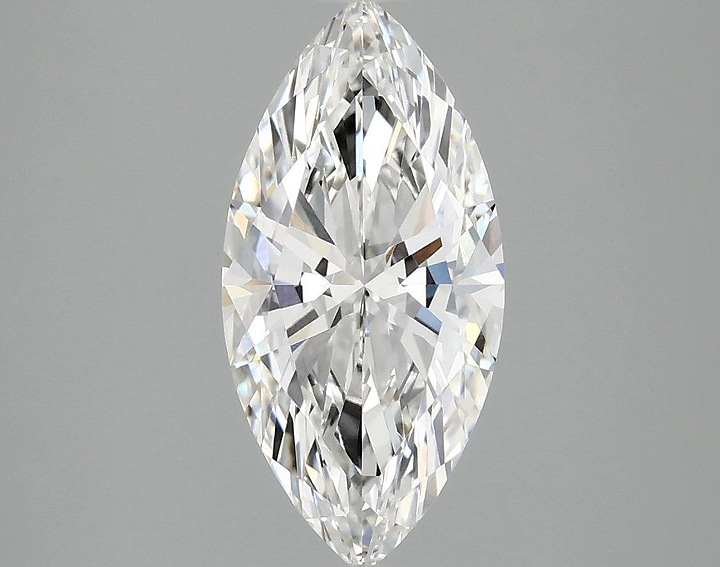2.09 Carat Marquise Shaped Ideal Cut VVS1 IGI Certified Lab Grown Diamond
