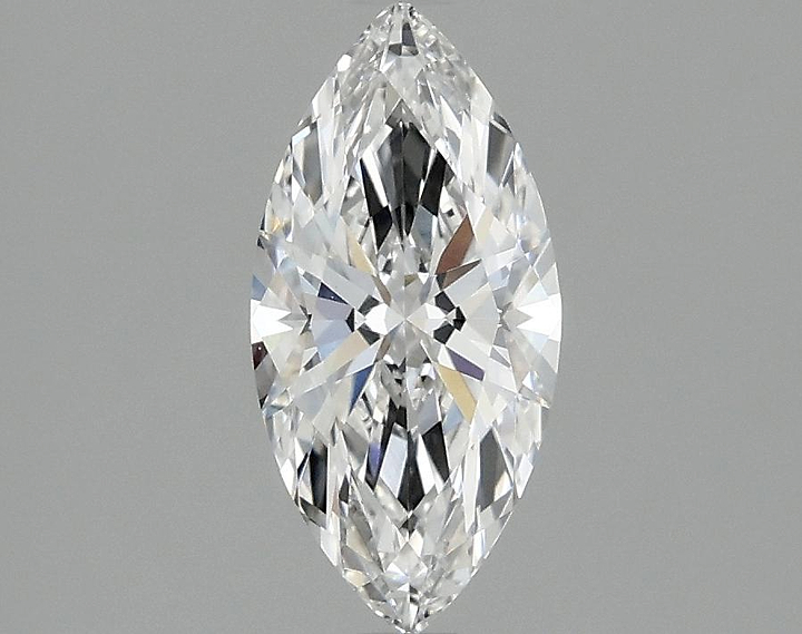 0.99 Carat Marquise Shaped Excellent Cut VVS2 IGI Certified Lab Grown Diamond