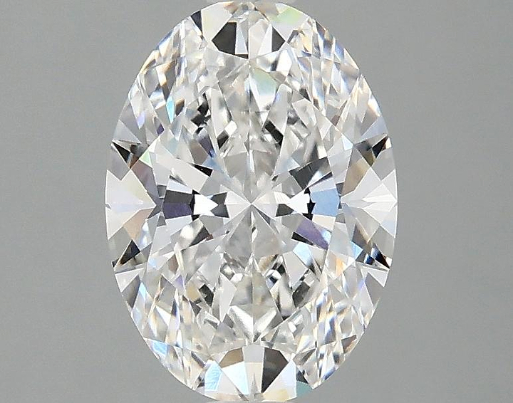 1.55 Carat Oval Shaped Ideal Cut VVS2 IGI Certified Lab Grown Diamond