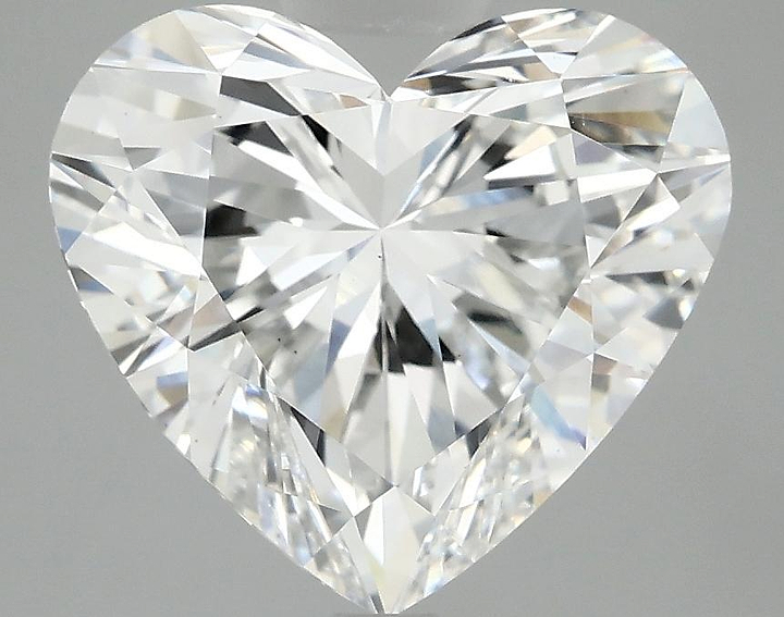 4.03 Carat Heart Shaped Ideal Cut VS1 IGI Certified Lab Grown Diamond