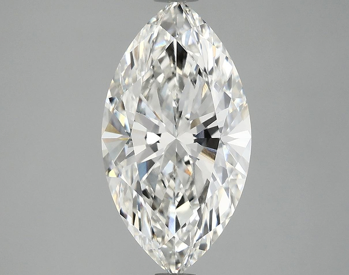 3.02 Carat Marquise Shaped Excellent Cut VVS2 IGI Certified Lab Grown Diamond