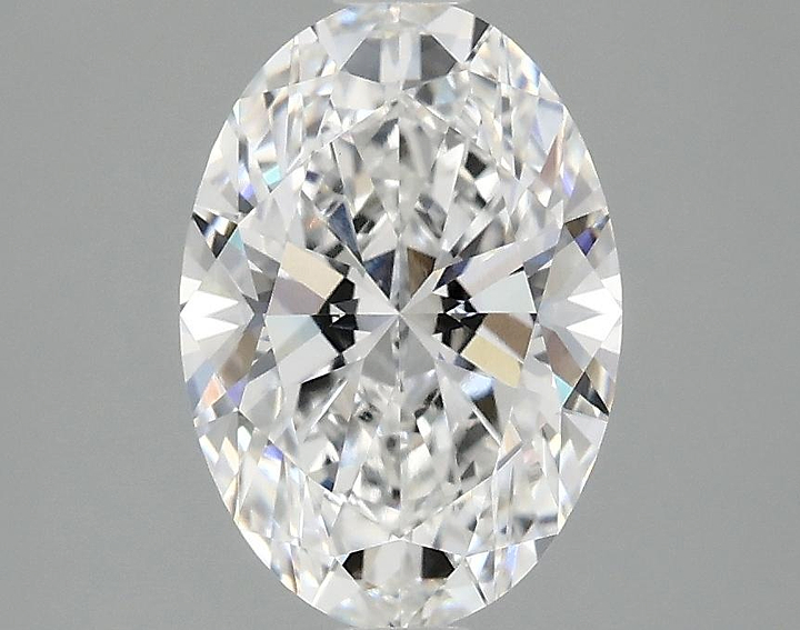 2.08 Carat Oval Shaped Ideal Cut VVS2 IGI Certified Lab Grown Diamond