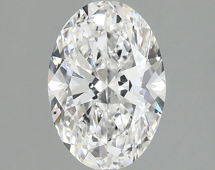 1.56 Carat Oval Shaped Ideal Cut VVS2 IGI Certified Lab Grown Diamond