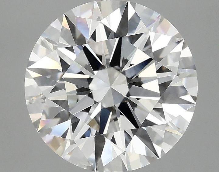 3.02 Carat Round Shaped Ideal Cut VS2 IGI Certified Lab Grown Diamond