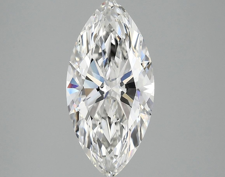 2.05 Carat Marquise Shaped Excellent Cut VS2 IGI Certified Lab Grown Diamond