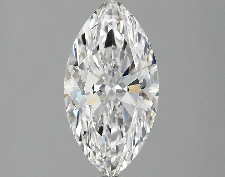1.55 Carat Marquise Shaped Ideal Cut VVS2 IGI Certified Lab Grown Diamond