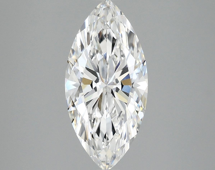 2.36 Carat Marquise Shaped Excellent Cut VVS2 IGI Certified Lab Grown Diamond