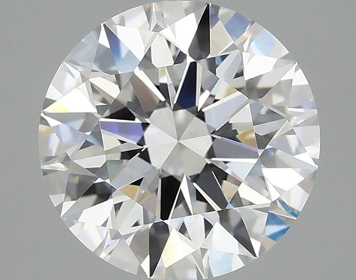 2.58 Carat Round Shaped Ideal Cut VVS2 IGI Certified Lab Grown Diamond