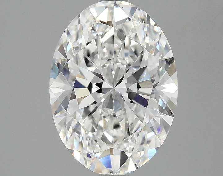 3.08 Carat Oval Shaped Excellent Cut VVS2 IGI Certified Lab Grown Diamond