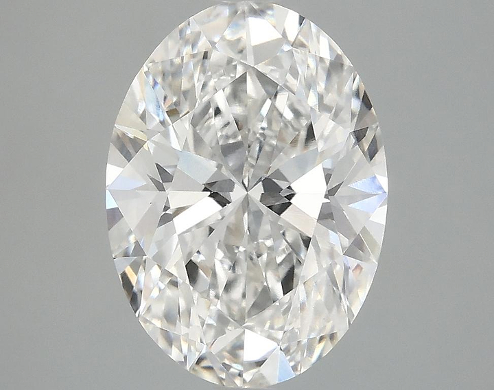 3.03 Carat Oval Shaped Ideal Cut VVS2 IGI Certified Lab Grown Diamond