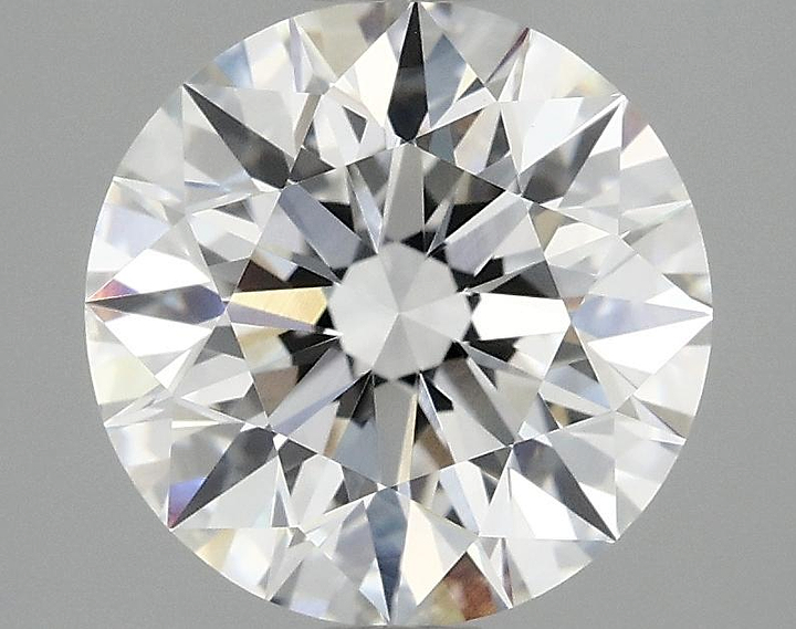 3.01 Carat Round Shaped Excellent Cut VVS2 IGI Certified Lab Grown Diamond