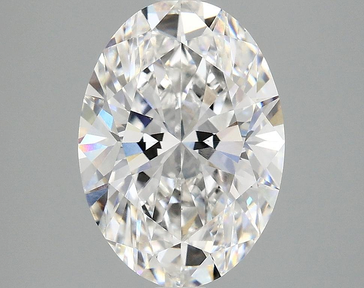 3.08 Carat Oval Shaped Ideal Cut VVS2 IGI Certified Lab Grown Diamond