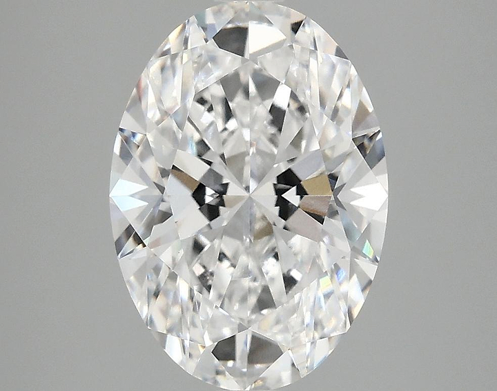 3.1 Carat Oval Shaped Ideal Cut VVS2 IGI Certified Lab Grown Diamond