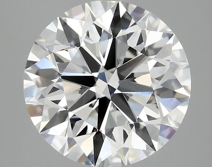 3.78 Carat Round Shaped Excellent Cut VS1 IGI Certified Lab Grown Diamond