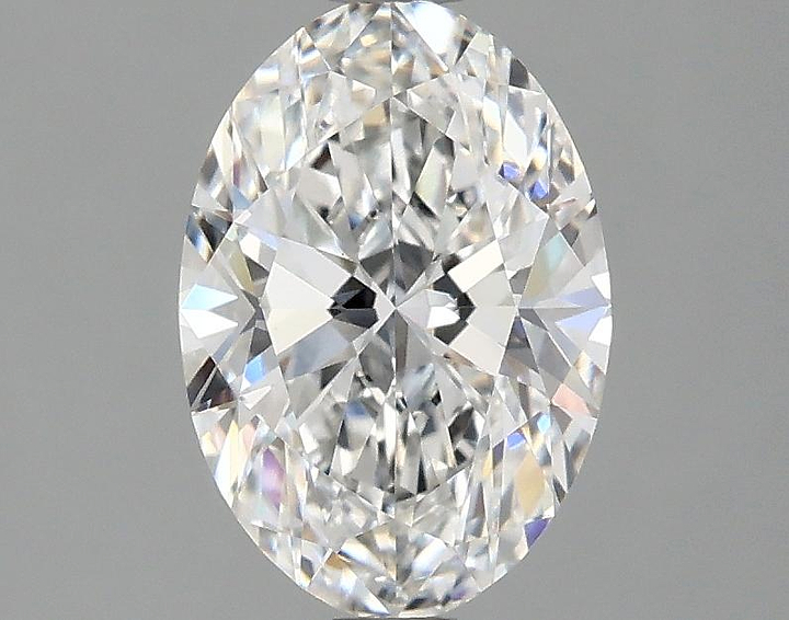1.52 Carat Oval Shaped Ideal Cut VVS2 IGI Certified Lab Grown Diamond