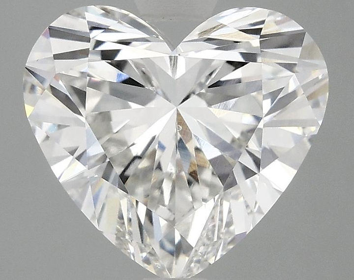 2.98 Carat Heart Shaped Ideal Cut VS1 IGI Certified Lab Grown Diamond