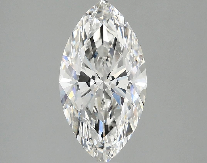 2.09 Carat Marquise Shaped Excellent Cut VS1 IGI Certified Lab Grown Diamond
