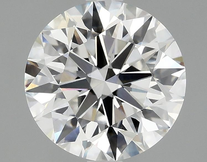 2.57 Carat Round Shaped Excellent Cut VVS2 IGI Certified Lab Grown Diamond