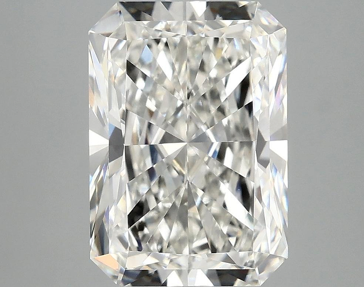 4.07 Carat Radiant Shaped Ideal Cut VVS2 IGI Certified Lab Grown Diamond