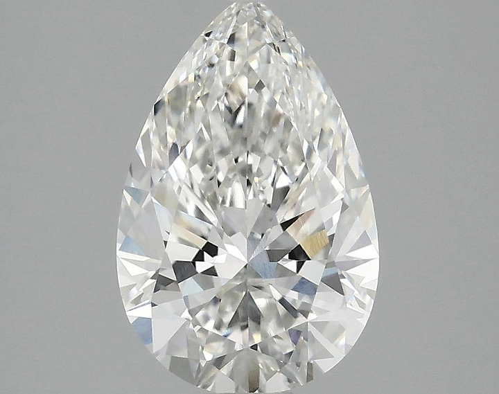 2.08 Carat Pear Shaped Excellent Cut VVS2 IGI Certified Lab Grown Diamond