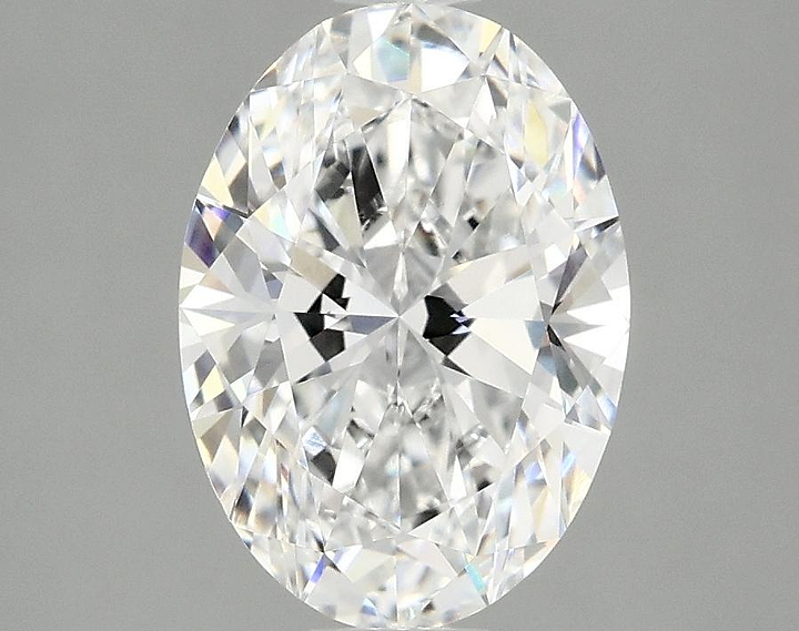 2.09 Carat Oval Shaped Ideal Cut VVS2 IGI Certified Lab Grown Diamond
