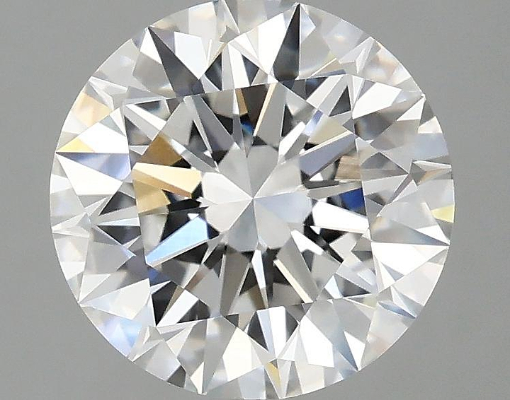 2.57 Carat Round Shaped Excellent Cut VVS2 IGI Certified Lab Grown Diamond