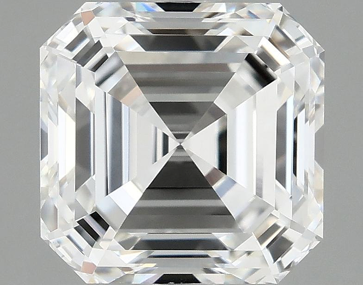 2.06 Carat Asscher Shaped Ideal Cut VVS2 IGI Certified Lab Grown Diamond