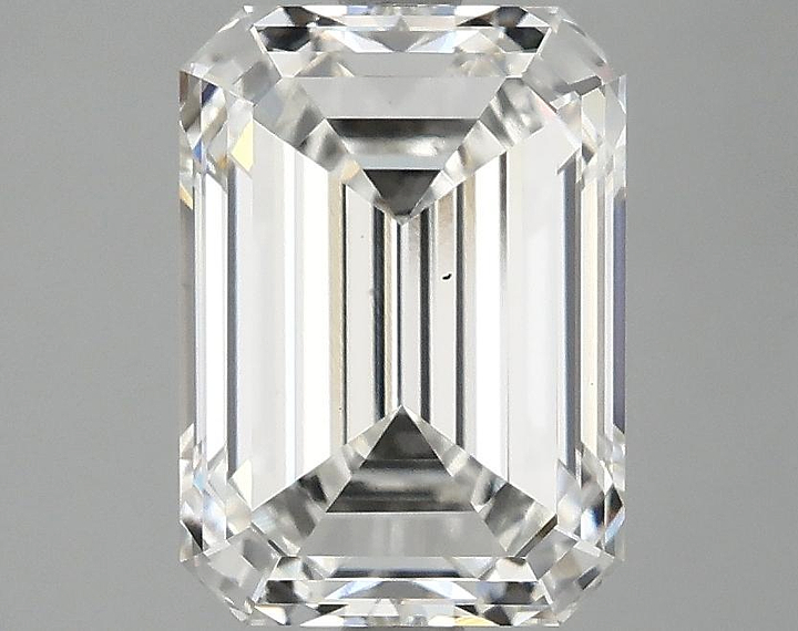 3.06 Carat Emerald Shaped Excellent Cut VS1 IGI Certified Lab Grown Diamond