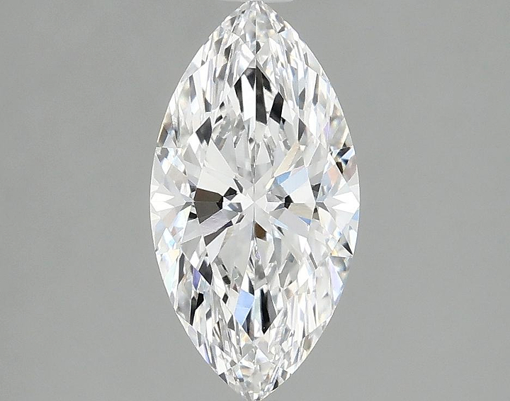 1.38 Carat Marquise Shaped Ideal Cut VVS2 IGI Certified Lab Grown Diamond