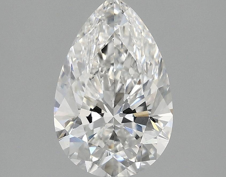 1.55 Carat Pear Shaped Excellent Cut VS1 IGI Certified Lab Grown Diamond