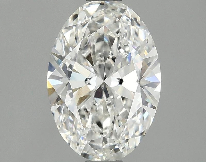 1.5 Carat Oval Shaped Ideal Cut VVS2 IGI Certified Lab Grown Diamond