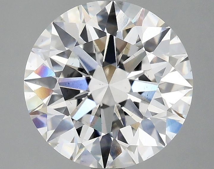 3.1 Carat Round Shaped Excellent Cut SI1 IGI Certified Lab Grown Diamond