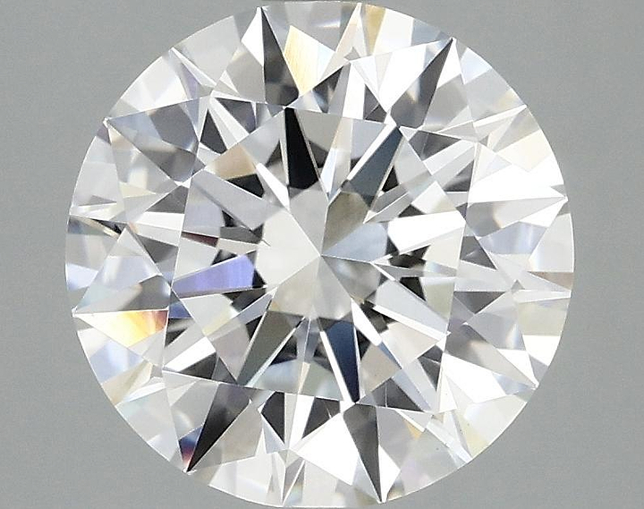 3.09 Carat Round Shaped Ideal Cut VS1 IGI Certified Lab Grown Diamond